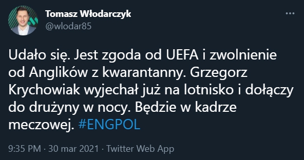 JEST DECYZJA UEFA ws. występu Krychowiaka z Anglią!